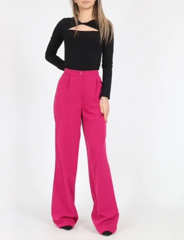Pantaloni Only, roz Roz