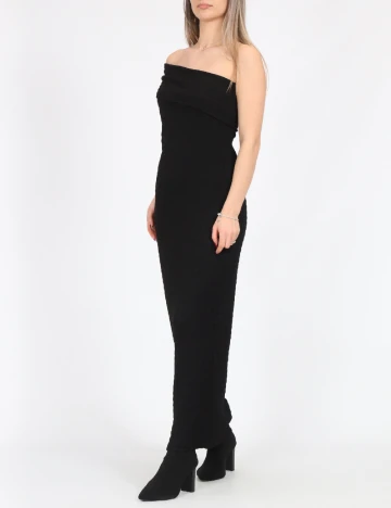 Rochie lunga Jacqueline de Yong, negru