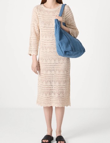 
						Rochie de plaja Jacqueline de Yong, crem