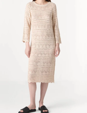 Rochie de plaja Jacqueline de Yong, crem