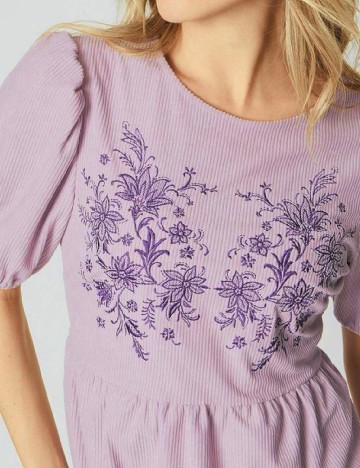 Rochie scurta Oasis, mov