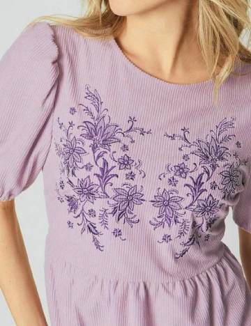 Rochie scurta Oasis, mov