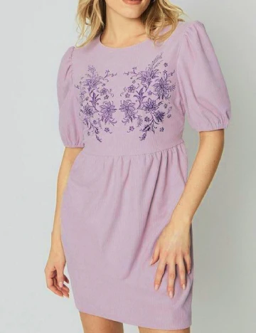 Rochie scurta Oasis, mov