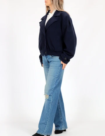 Jacheta Vero Moda, albastru Albastru