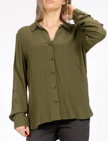 Camasa Jacqueline de Yong, verde