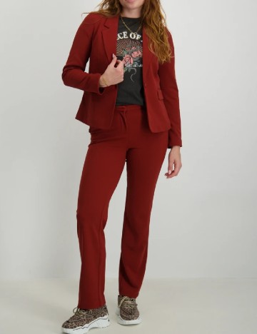 Pantaloni Vero Moda, caramiziu