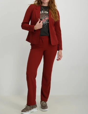 Pantaloni Vero Moda, caramiziu