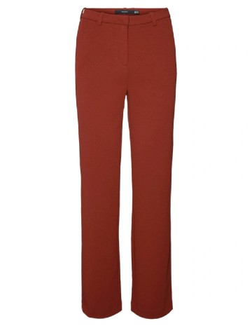 Pantaloni Vero Moda, caramiziu