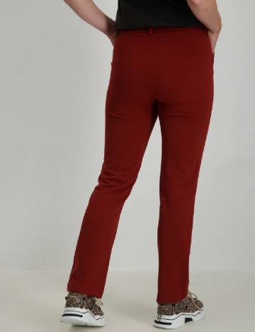 Pantaloni Vero Moda, caramiziu