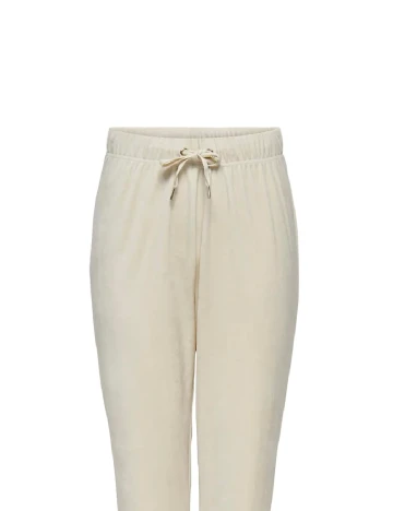 Pantaloni Only, crem Crem