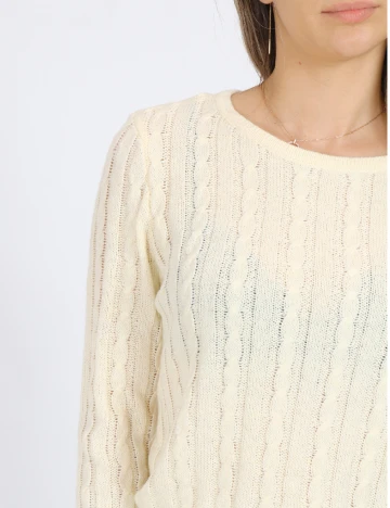 Bluza Vero Moda, crem