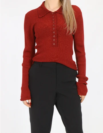 Pantaloni Jacqueline de Yong, negru