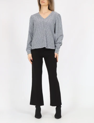 Bluza Jacqueline de Yong, alb/negru
