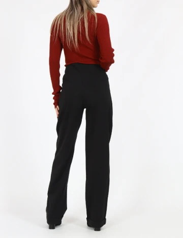 Pantaloni Jacqueline de Yong, negru