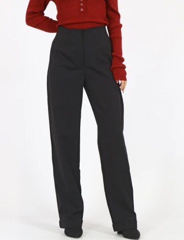 Pantaloni Jacqueline de Yong, negru