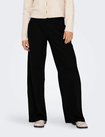 
						Pantaloni Only, negru