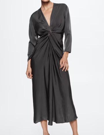 
						Rochie medie Mango, gri inchis