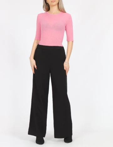 Pantaloni Jacqueline de Yong, negru