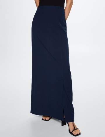 Fusta Mango, bleumarin inchis