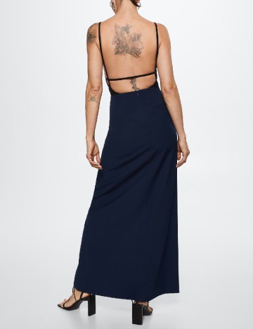 Fusta Mango, bleumarin inchis