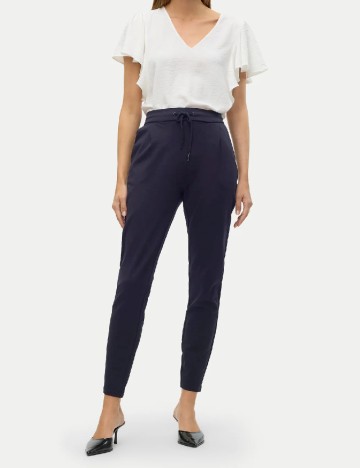 
						Pantaloni Vero Moda, bleumarin
