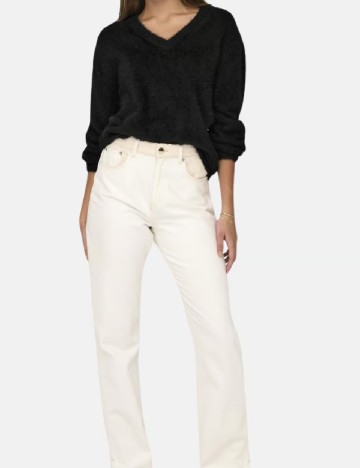 
						Pulover Jacqueline de Yong, negru
