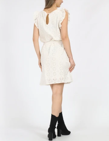 Rochie scurta Jacqueline de Yong, alb