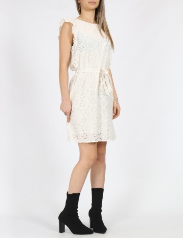 Rochie scurta Jacqueline de Yong, alb