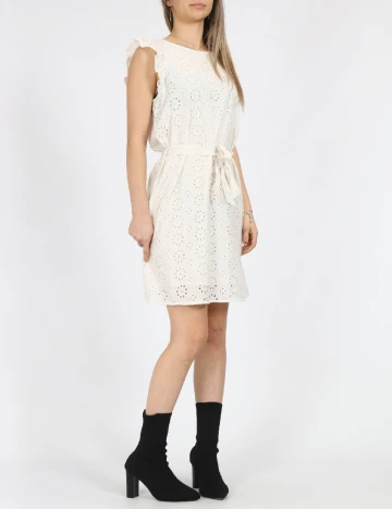 Rochie scurta Jacqueline de Yong, alb