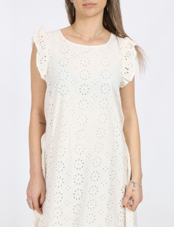 Rochie scurta Jacqueline de Yong, alb