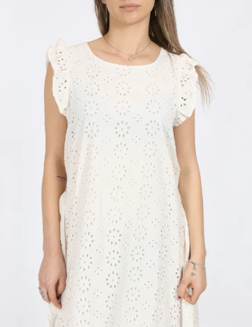 Rochie scurta Jacqueline de Yong, alb