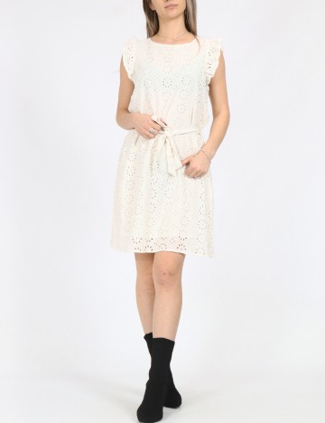 Rochie scurta Jacqueline de Yong, alb