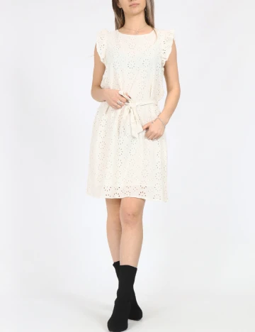 Rochie scurta Jacqueline de Yong, alb