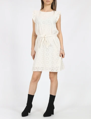 Rochie scurta Jacqueline de Yong, alb