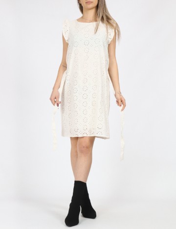Rochie scurta Jacqueline de Yong, alb