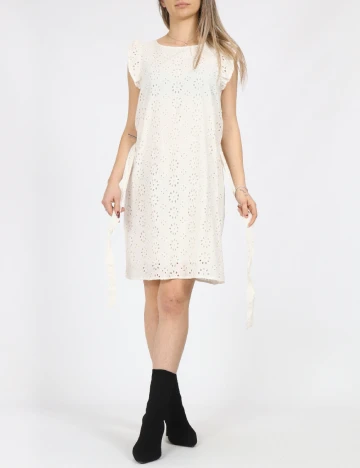 Rochie scurta Jacqueline de Yong, alb