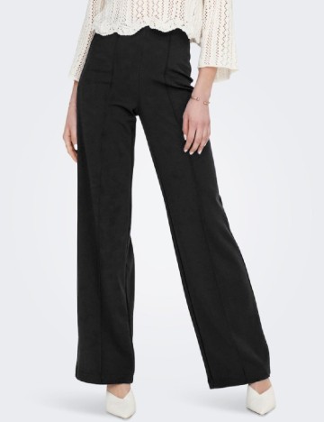 
						Pantaloni Only, negru