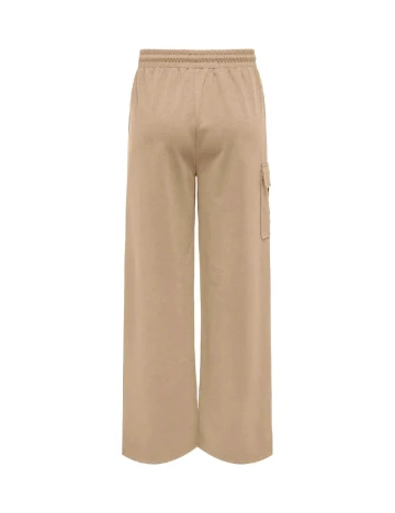 Pantaloni Only, crem