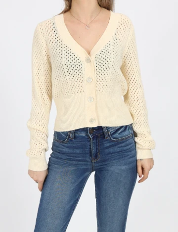 Cardigan Only, crem