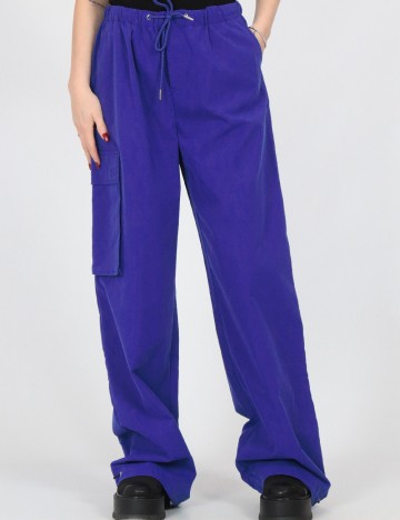 
						Pantaloni Only, albastru