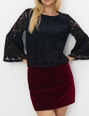 Bluza Mohito, negru Negru