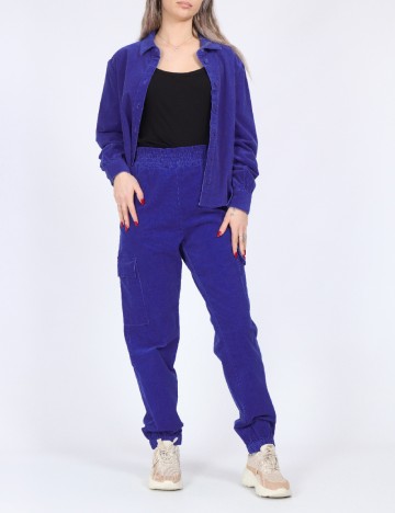 
						Pantaloni Only, albastru