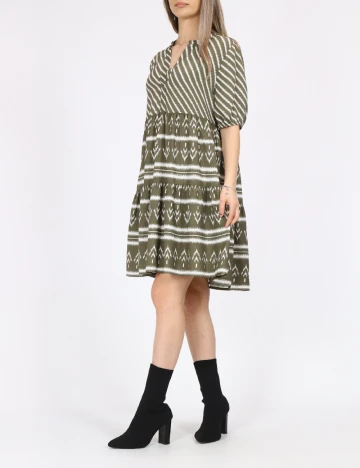 Rochie scurta Jacqueline de Yong, verde Verde