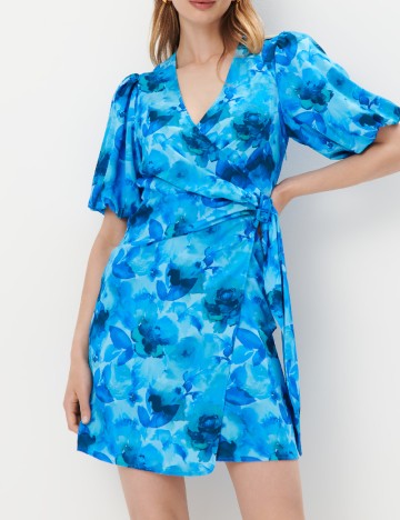 Rochie scurta Mohito, albastru
