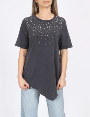 Tricou Only, gri