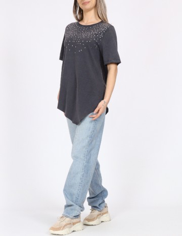 Tricou Only, gri