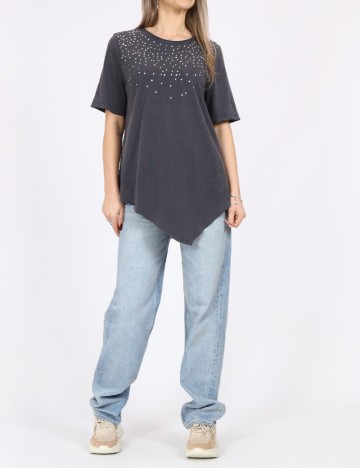 Tricou Only, gri