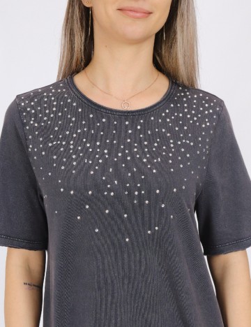 Tricou Only, gri