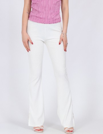 Pantaloni Only, alb