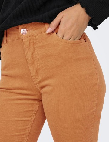 Pantaloni Only, portocaliu